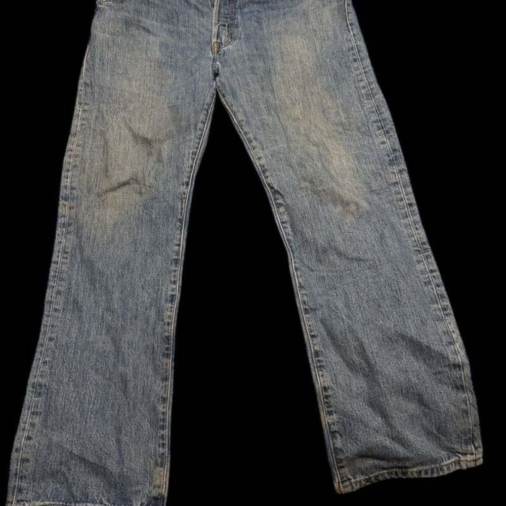 Vintage Levi’s 501 Jeans 36x30 Button Fly USA Paper Patch Red Tab